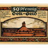 Нотгельд 50 пфеннигов 1922 года - Германия - Stellingen (Штеллинген) XF