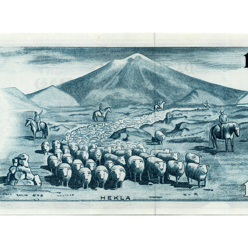 100 крон 1961 года - Исландия (Pick 44) aUNC