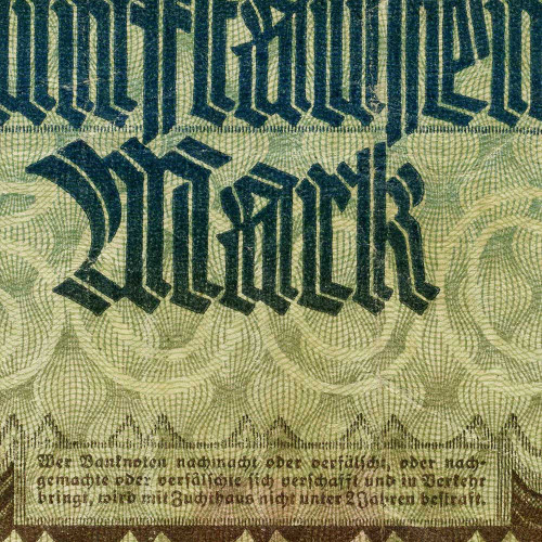 5000 марок 1922 года - Веймарская Республика Германия (Pick 81) G-VG