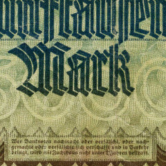 5000 марок 1922 года - Веймарская Республика Германия (Pick 81) G-VG