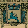 Нотгельд 75 пфеннигов 1921 года - Германия - Schneidemühl (Шнайдемюль) F-VF