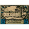 Нотгельд 75 пфеннигов 1921 года - Германия - Schneidemühl (Шнайдемюль) F-VF