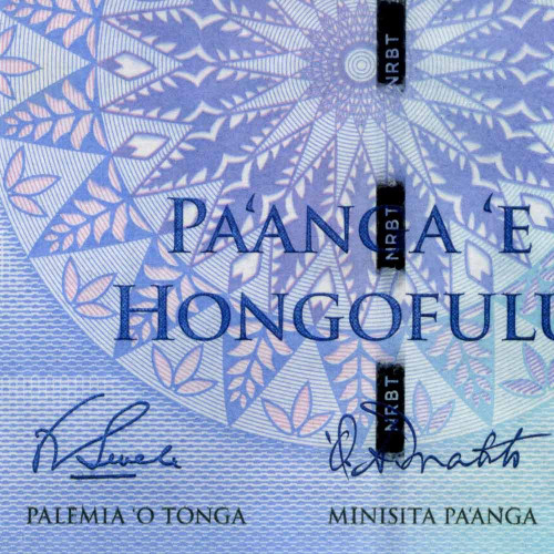 10 паанга 2009 года - Тонга (Pick # 40.a) UNC