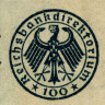 100 марок 1922 года - Веймарская Республика Германия (Pick #75) G