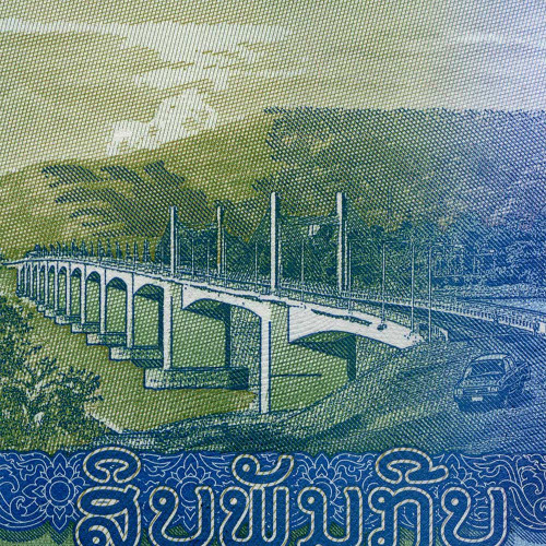 10000 кип 2020 (2022) года - Лаос (Pick W41B) UNC