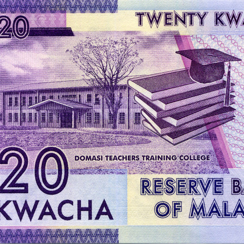 20 квач 2012 года - Малави (Pick 57) UNC