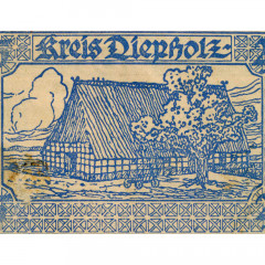 Нотгельд 25 пфеннигов 1920 года - Германия - Diepholz (Дипхольц) F-VF