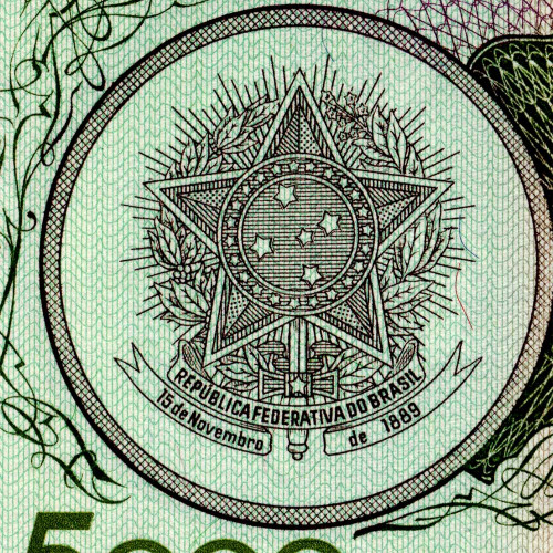 5000 крузейро 1990 года - Бразилия (Pick 227) XF