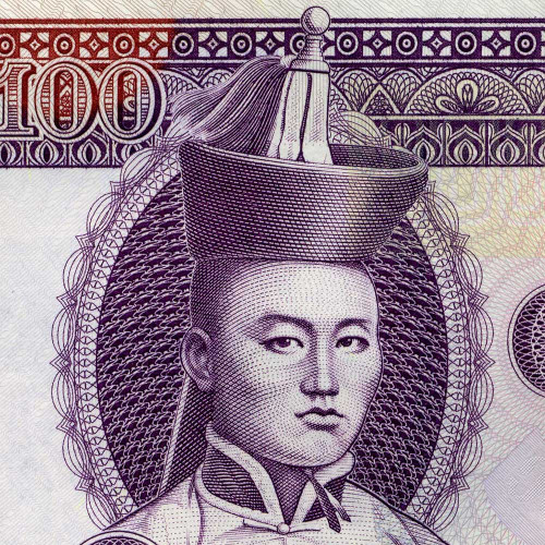 100 тугриков 2008 года - Монголия (Pick# 65b) UNC