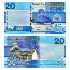 20 даласи 2019 года — Гамбия UNC