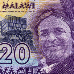 20 квач 2017 года - Малави (Pick 63) UNC