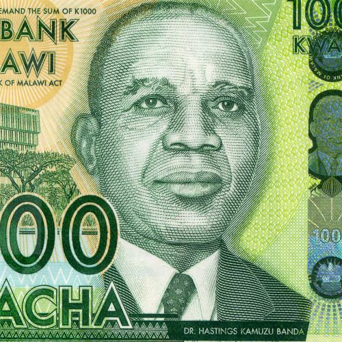 1000 квач 2012-2013 гг - Малави (Pick 62) UNC