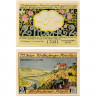 Нотгельд 2 марки 1922 года - Германия Fürstenberg (Фюрстенберг) XF