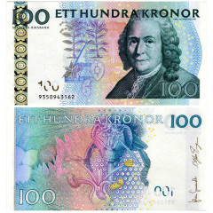 100 крон 2010 года - Швеция (Pick 65) UNC