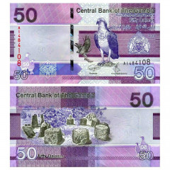 50 даласи 2019 года — Гамбия UNC