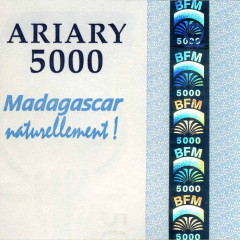 5000 ариари 2008 год (памятная) - Мадагаскар (Pick 94) UNC