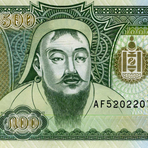 500 тугриков 2000 года - Монголия (Pick 65A) - аUNC