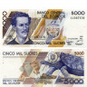 5000 сукре 1999 года - Эквадор (Pick 128.c) UNC