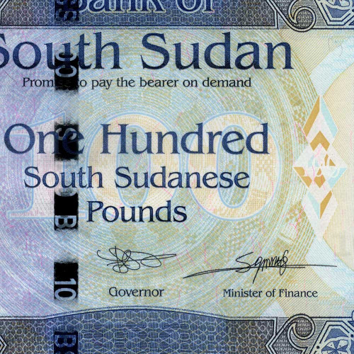 100 фунтов 2019 года - Южный Судан (Pick 15.d) UNC