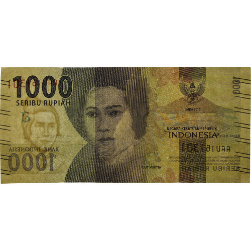 1000 рупий 2016 года - Индонезия (Pick 154.a) UNC