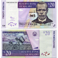 20 квач 2009 года - Малави (Pick 52d) UNC