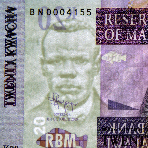 20 квач 2009 года - Малави (Pick 52d) UNC