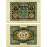 100 марок 1920 года - Веймарская Республика (Pick 69) G-VG