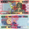 1000 леоне 2016 года - Сьерра-Леоне (Pick 30) UNC