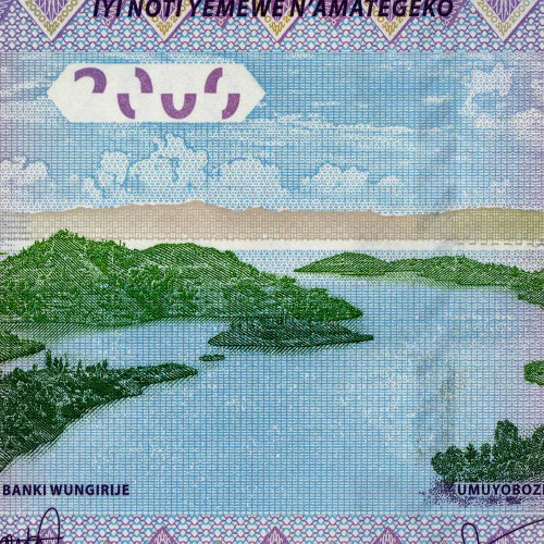 2000 франков 2024 года - Руанда (Pick W44) UNC