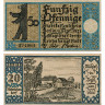 Нотгельд 50 пфеннигов 1921 года - Германия - Berlin (Берлин) №20 Reinickendorf) XF