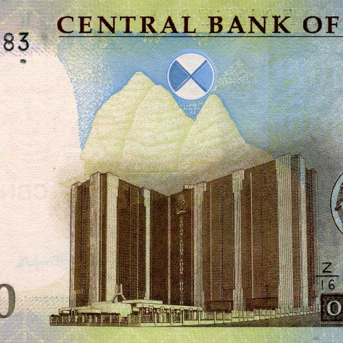 1000 найра 2021 года - Нигерия (Pick 36) UNC
