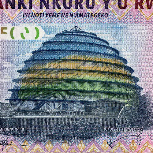 5000 франков 2024 года - Руанда (Pick W45) UNC