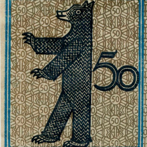 Нотгельд 50 пфеннигов 1921 года - Германия - Berlin (Берлин) №17 Lichtenberg) XF