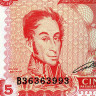5 боливаров 1989 года - Венесуэла (Pick 70) UNC