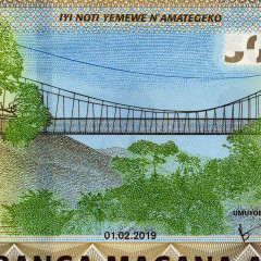 500 франков 2019 года - Руанда (Pick 42) UNC