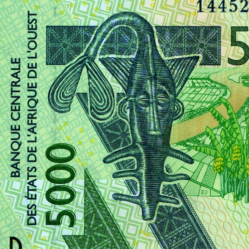 5000 франков 2003 года - Мали (Pick 417D.a) XF