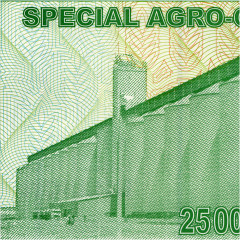 Агро-чек 25 миллиардов долларов 2008 года - Зимбабве (Pick 62) UNC