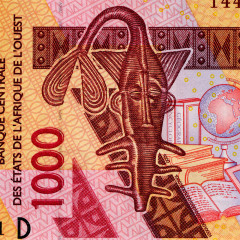 1000 франков 2003-2005 гг - Мали (Pick 415D) UNC