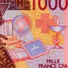 1000 франков 2003-2005 гг - Мали (Pick 415D) UNC