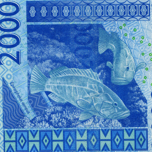 2000 франков 2003-2004 гг - Мали (Pick 416D) UNC