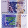 10000 франков 2003 года - Мали (Pick 418D.a) XF