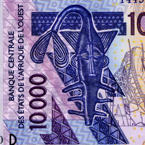 10000 франков 2003 года - Мали (Pick 418D.a) XF