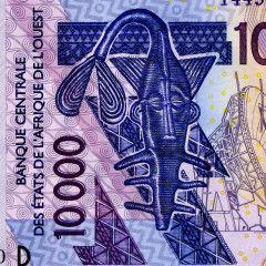10000 франков 2003 года - Мали (Pick 418D.a) XF