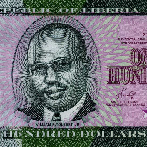 100 долларов 2022 года - Либерия (Pick 41) UNC