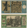 Нотгельд 50 пфеннигов 1921 года - Германия - Berlin (Берлин) №10 Zehlendorf) XF