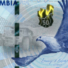 50 квача 2024 (2025) года - Замбия (Pick W64) UNC