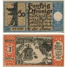 Нотгельд 50 пфеннигов 1921 года - Германия - Berlin (Берлин) №3 Wedding) XF
