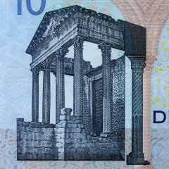 10 динаров 2005 года - Тунис (Pick 90) UNC