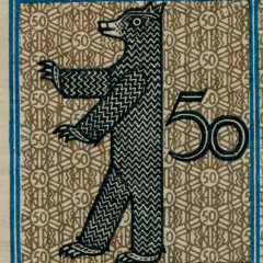 Нотгельд 50 пфеннигов 1921 года - Германия - Berlin (Берлин) №1 Mitte) XF