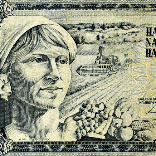 1000 динаров 1978-1981 гг - Югославия (Pick 92) G-VG
